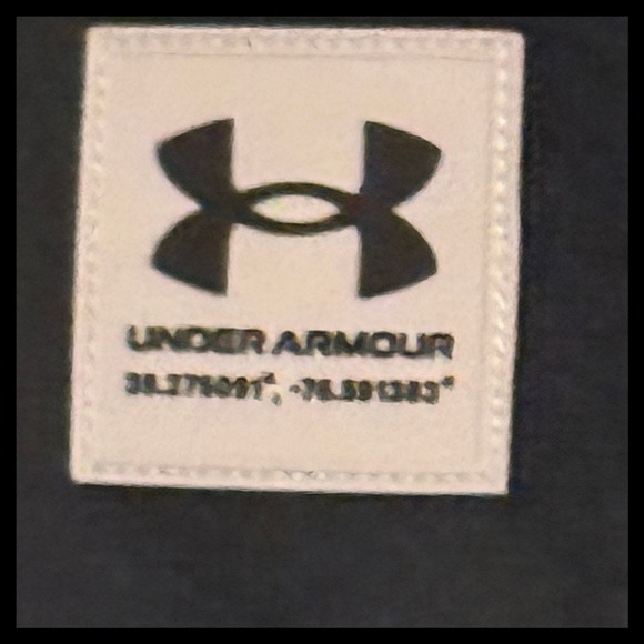 NWT Under Armour Vest Men's Medium Black Grey Fleece Zip Up - Picture 4 of 7